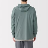 紳士　ＵＶカット乾きやすいポケッタブルジップパーカ