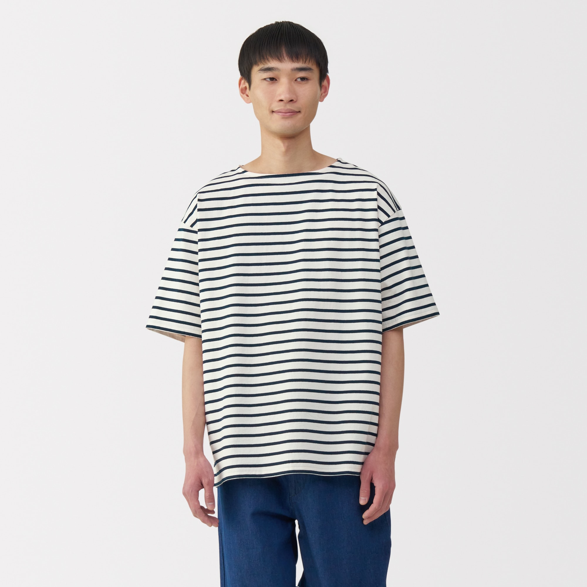 ストライプ 長袖 ボートネック Tシャツ カットソー 長袖 レディース 通販 ロンt 薄手 Tシャツ 縞模様