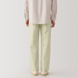 紳士　洗いざらしコットンイージーパンツ