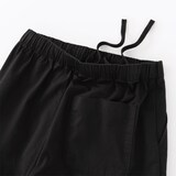 婦人　洗いざらし　コットンイージーテーパードパンツ