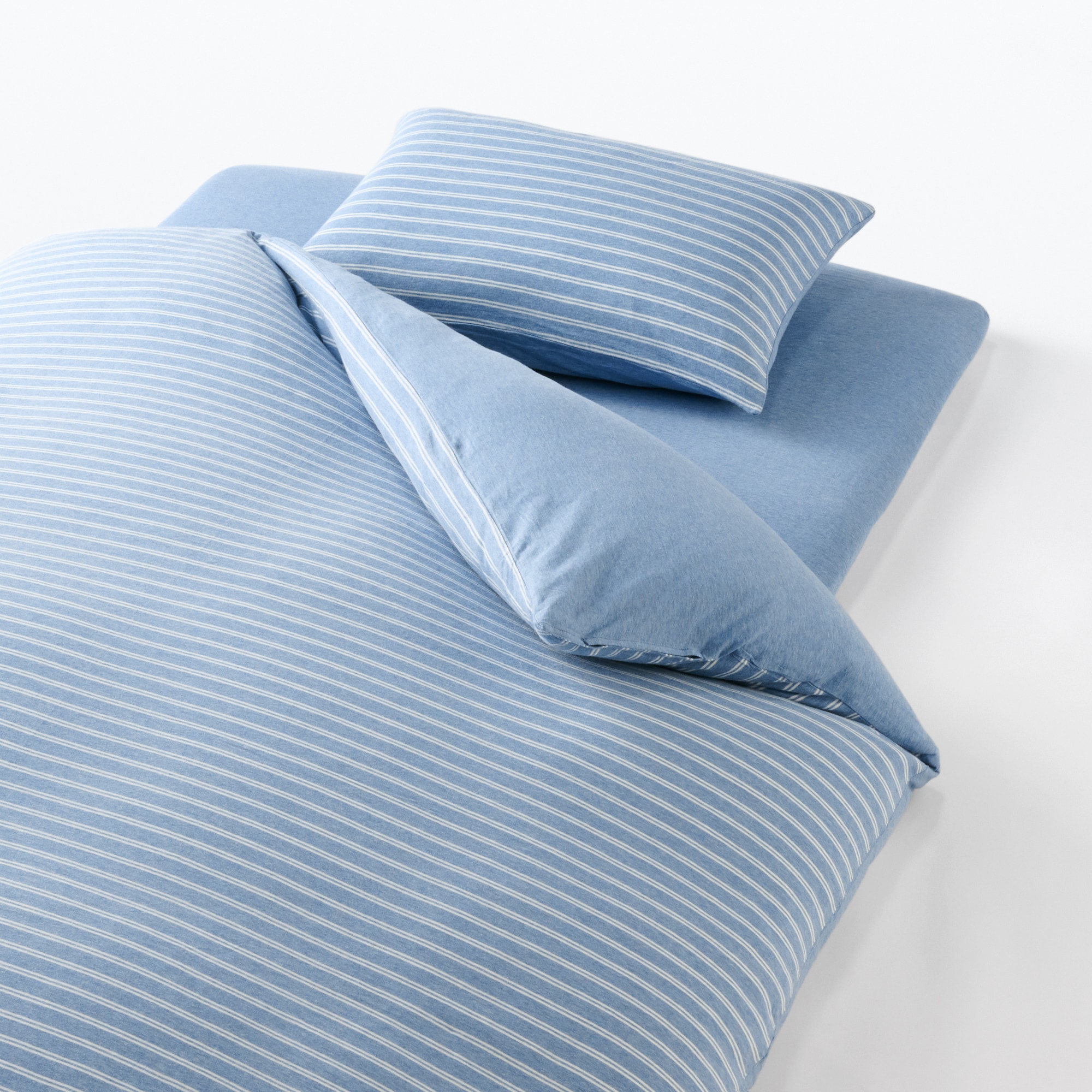 綿天竺　敷ふとん用　カバー３点セット　Ｓ