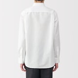 紳士　ヘンプコットン長袖シャツ