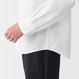 紳士　ヘンプコットン長袖シャツ