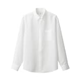 紳士　ヘンプコットン長袖シャツ