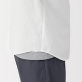 紳士　ヘンプコットン半袖シャツ