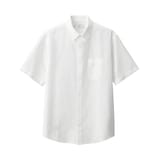 紳士　ヘンプコットン半袖シャツ