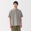 紳士　涼感ヘンリーネック半袖布帛Ｔシャツ