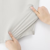 紳士　風を通すストレッチサッカーオープンカラー半袖シャツ