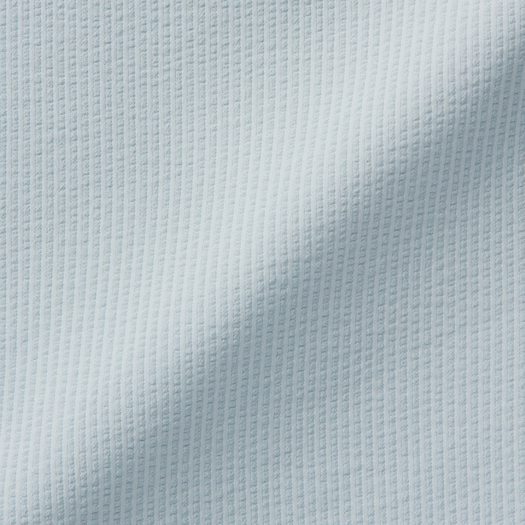 紳士　風を通すストレッチサッカーオープンカラー半袖シャツ