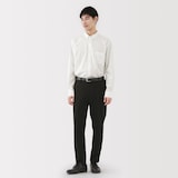 紳士　ノンアイロンボタンダウン長袖シャツ