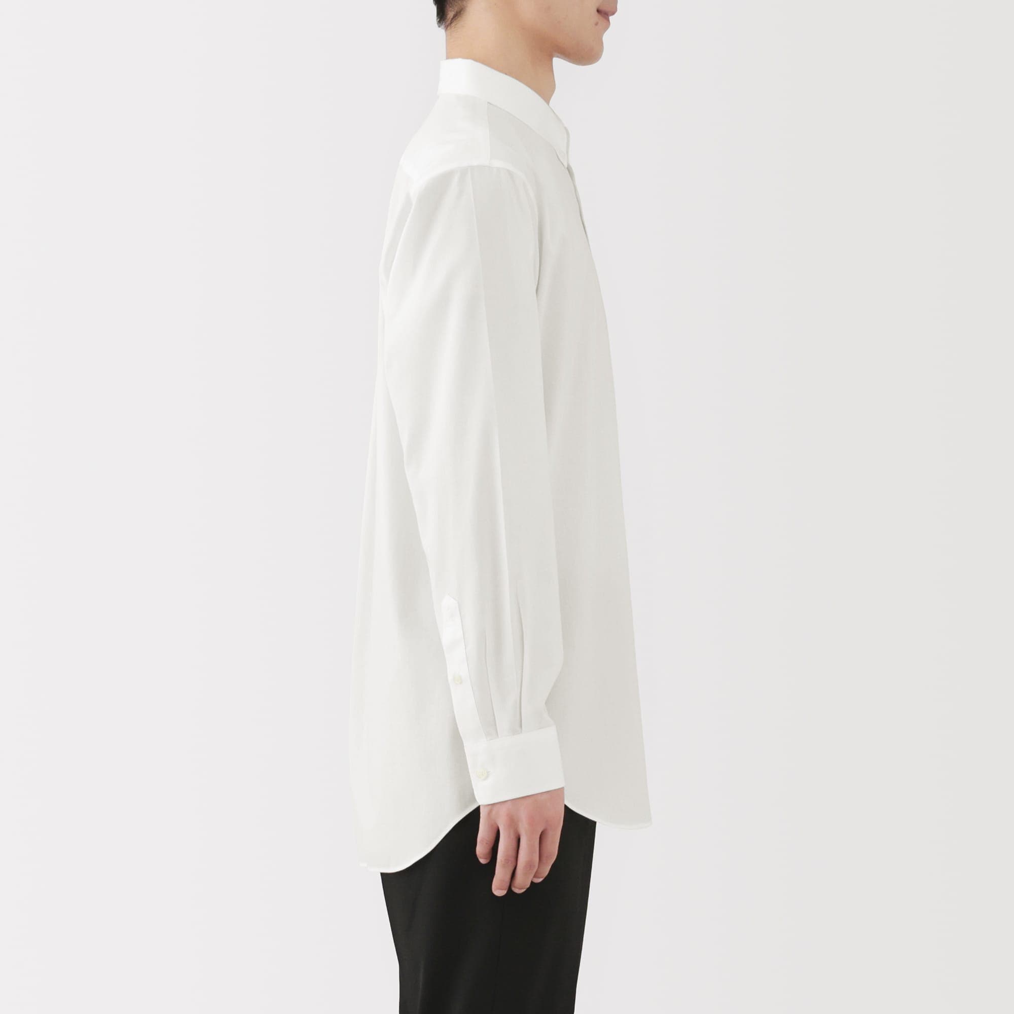 紳士　ノンアイロンボタンダウン長袖シャツ