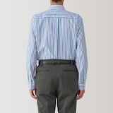 紳士　ノンアイロンボタンダウン長袖シャツ