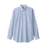 紳士　ノンアイロンボタンダウン長袖シャツ