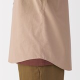 紳士　洗いざらしブロード半袖シャツ