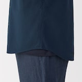 紳士　洗いざらしオックスボタンダウン半袖シャツ