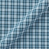 紳士　マドラスチェックオープンカラー半袖シャツ