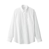 紳士　洗いざらしブロード長袖シャツ