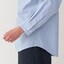 紳士　洗いざらしブロード長袖シャツ