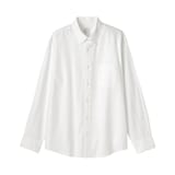 紳士　洗いざらしオックスボタンダウン長袖シャツ