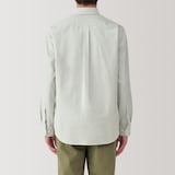 紳士　洗いざらしオックスボタンダウン長袖シャツ