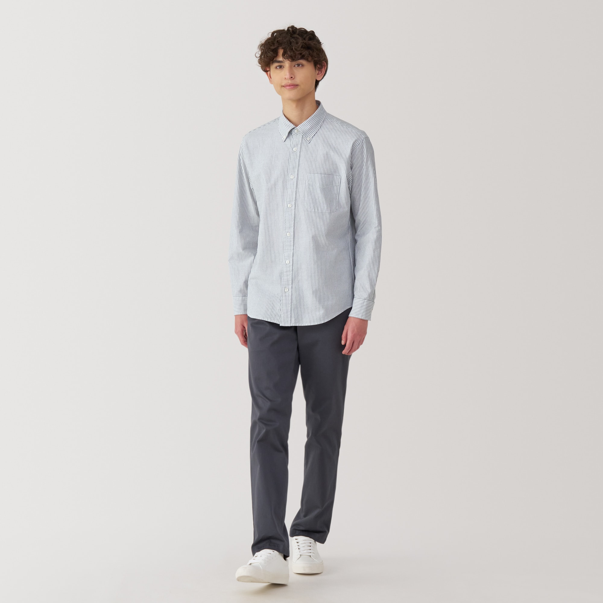 無印良品　MUJI Labo 婦人　シルク混クルーネック長袖プルオーバー　L 婦人 シルク混クルーネック長袖プルオーバー | 無印良品