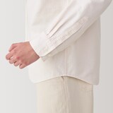 紳士　洗いざらしオックスボタンダウン長袖シャツ