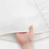 紳士　洗いざらしオックススタンドカラー長袖シャツ