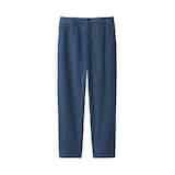 紳士　洗いざらしデニムイージーパンツ　インディゴ