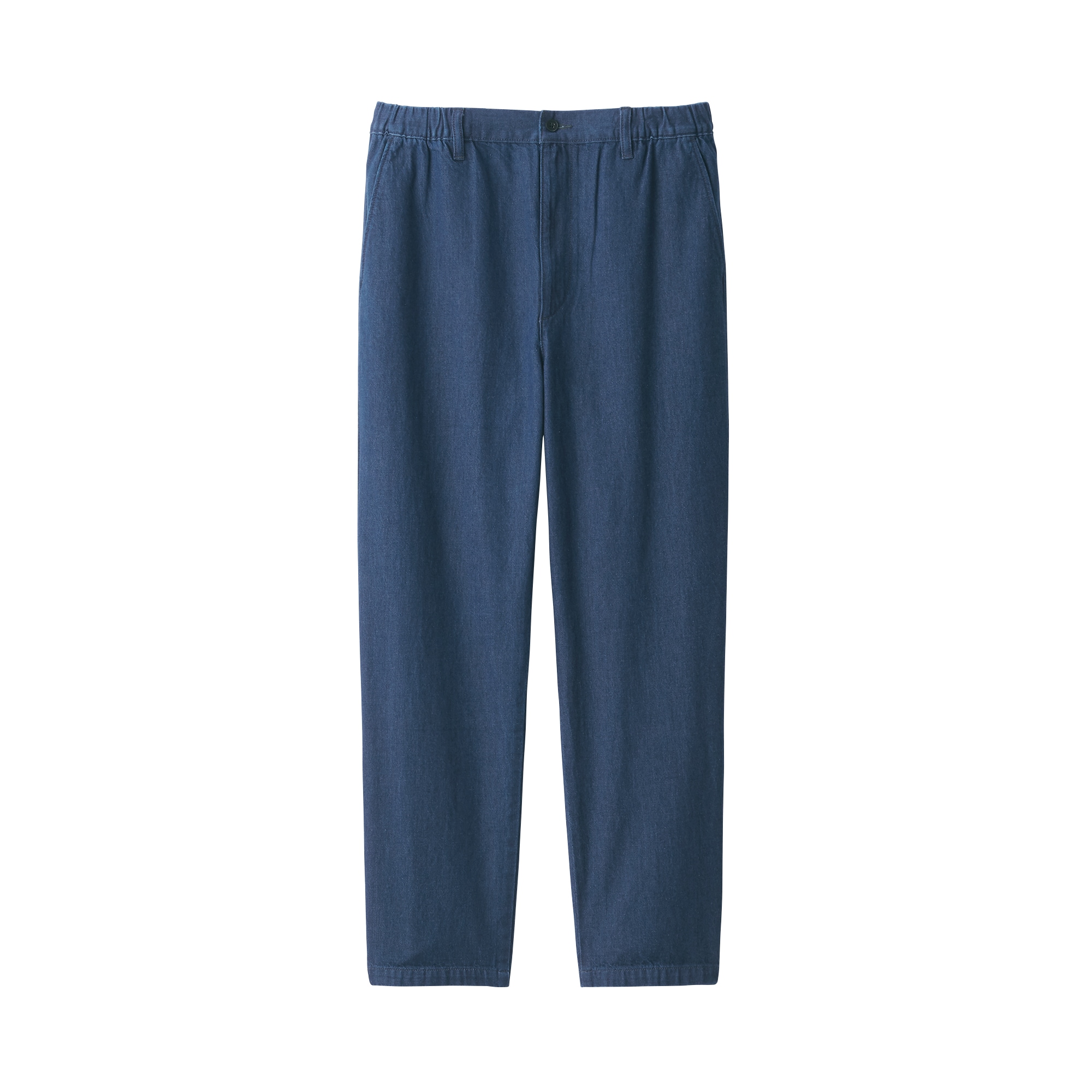紳士 洗いざらしデニムイージーパンツ インディゴ | 無印良品