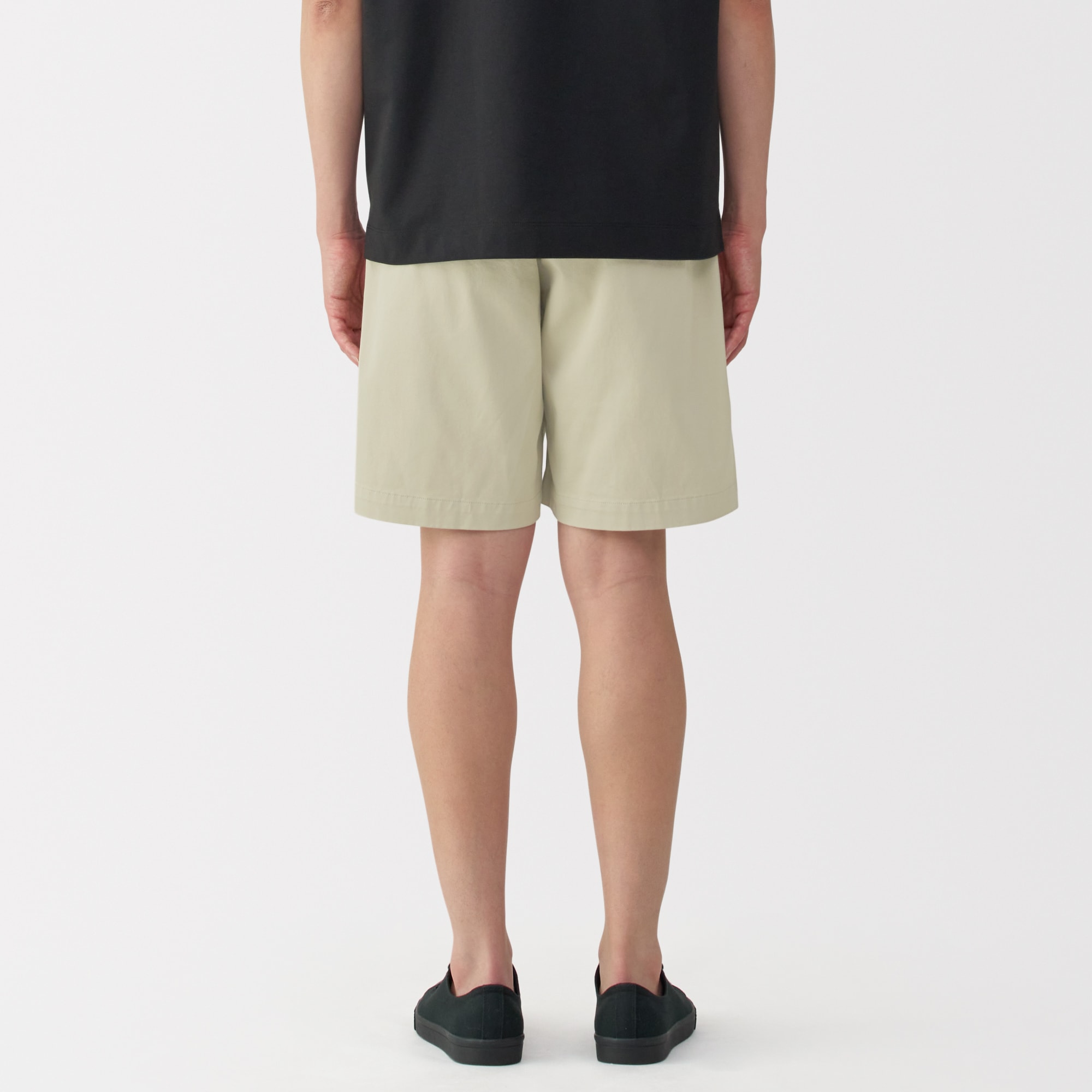 無印良品ショートパンツ 紳士 ストレッチチノショートパンツ | 無印良品