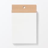 フック穴付きメモパッド　日めくりタイプ