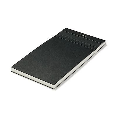 【方眼】切りはなせるメモ　黒　約８０×１４８ｍｍ