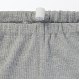 ベビー　おなかすっぽりストレッチ十分丈リブレギンス