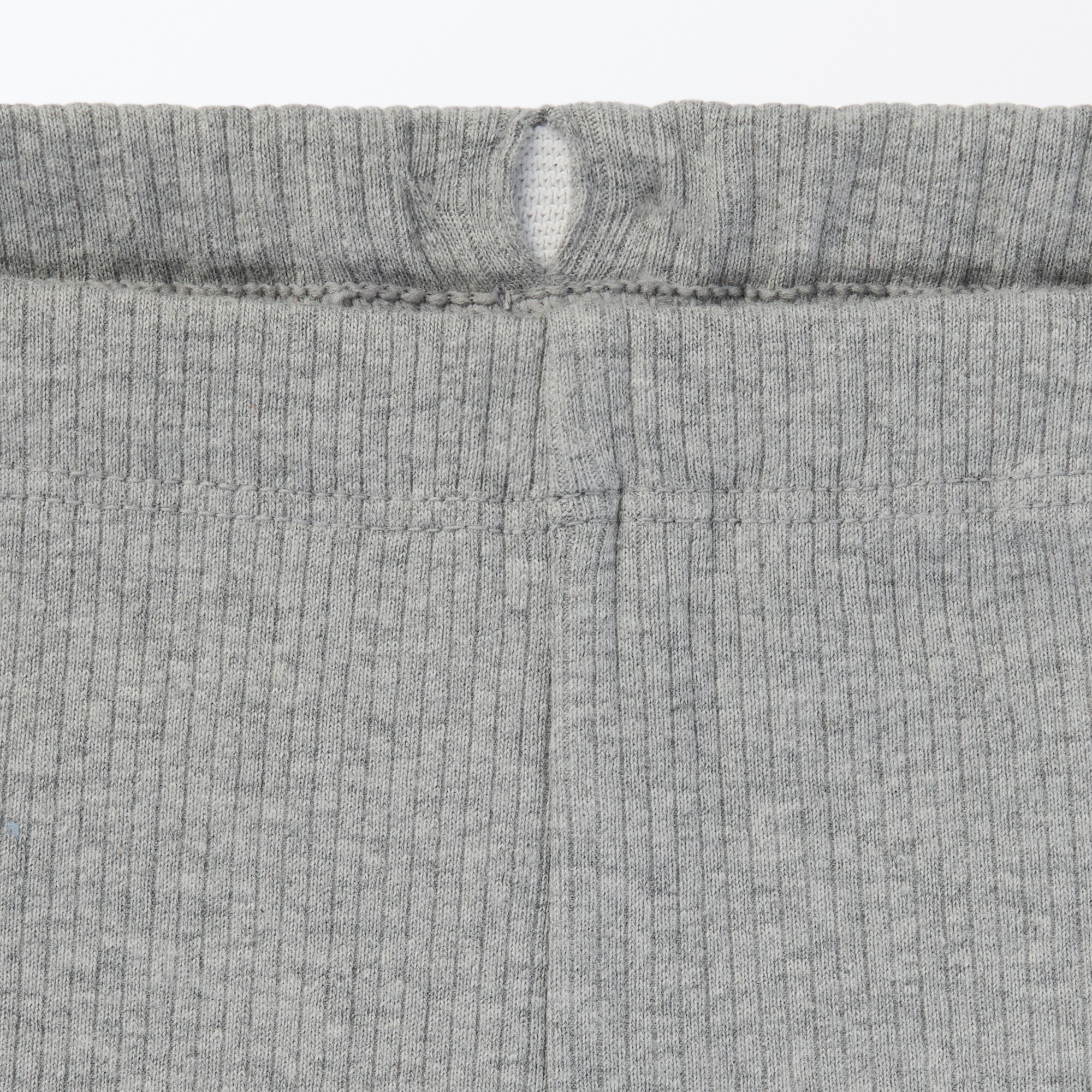 ベビー　おなかすっぽりストレッチ十分丈リブレギンス