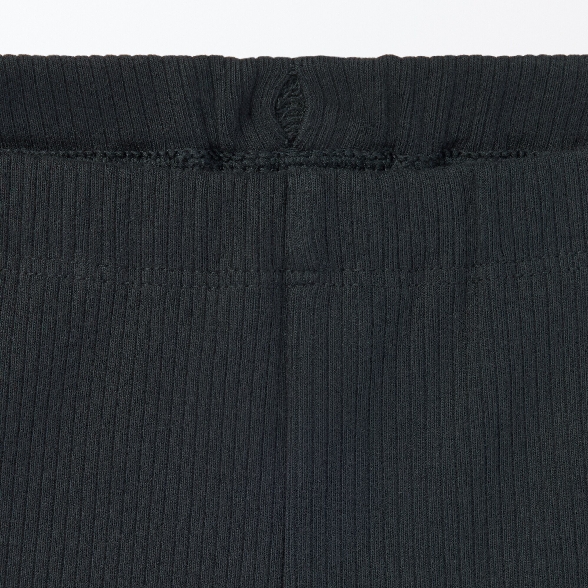 ベビー　おなかすっぽりストレッチ十分丈リブレギンス