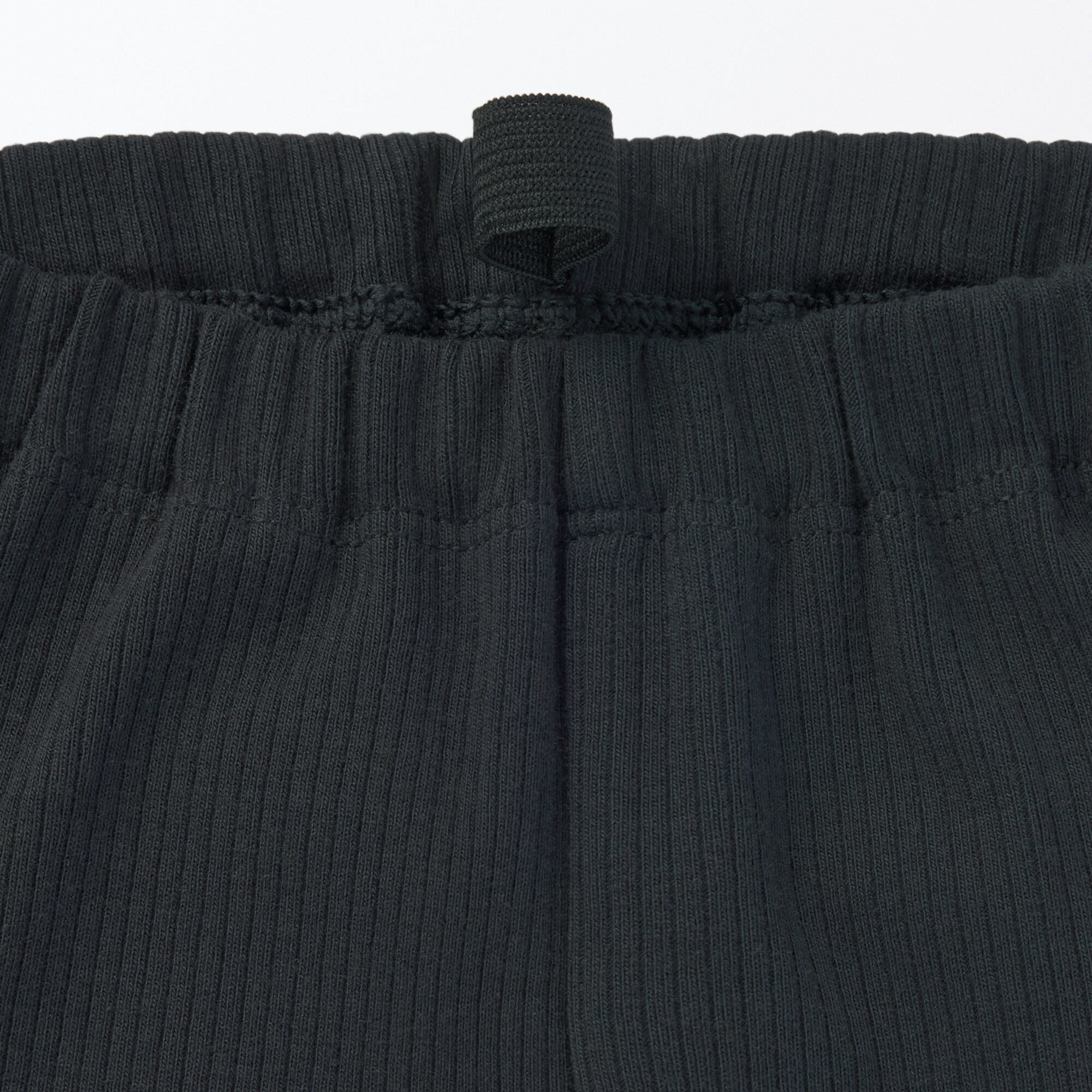 ベビー　おなかすっぽりストレッチ十分丈リブレギンス