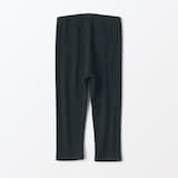 ベビー　おなかすっぽりストレッチ十分丈リブレギンス