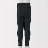 ベビー　おなかすっぽりストレッチ十分丈リブレギンス