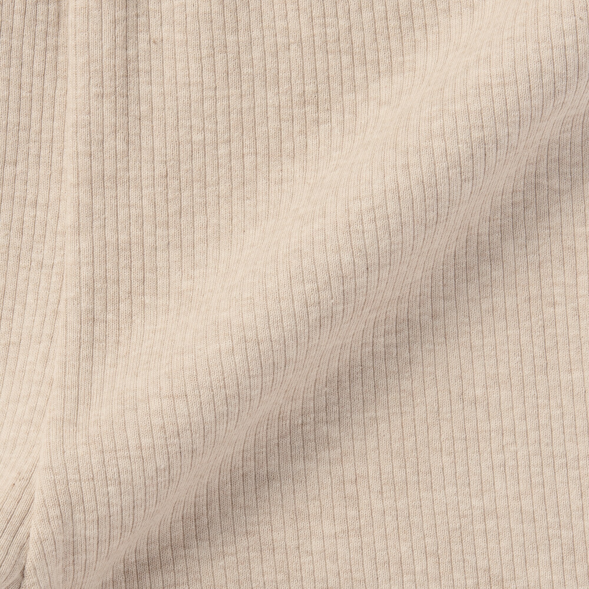 ベビー　おなかすっぽりストレッチ十分丈リブレギンス