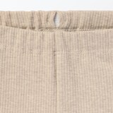 ベビー　おなかすっぽりストレッチ十分丈リブレギンス