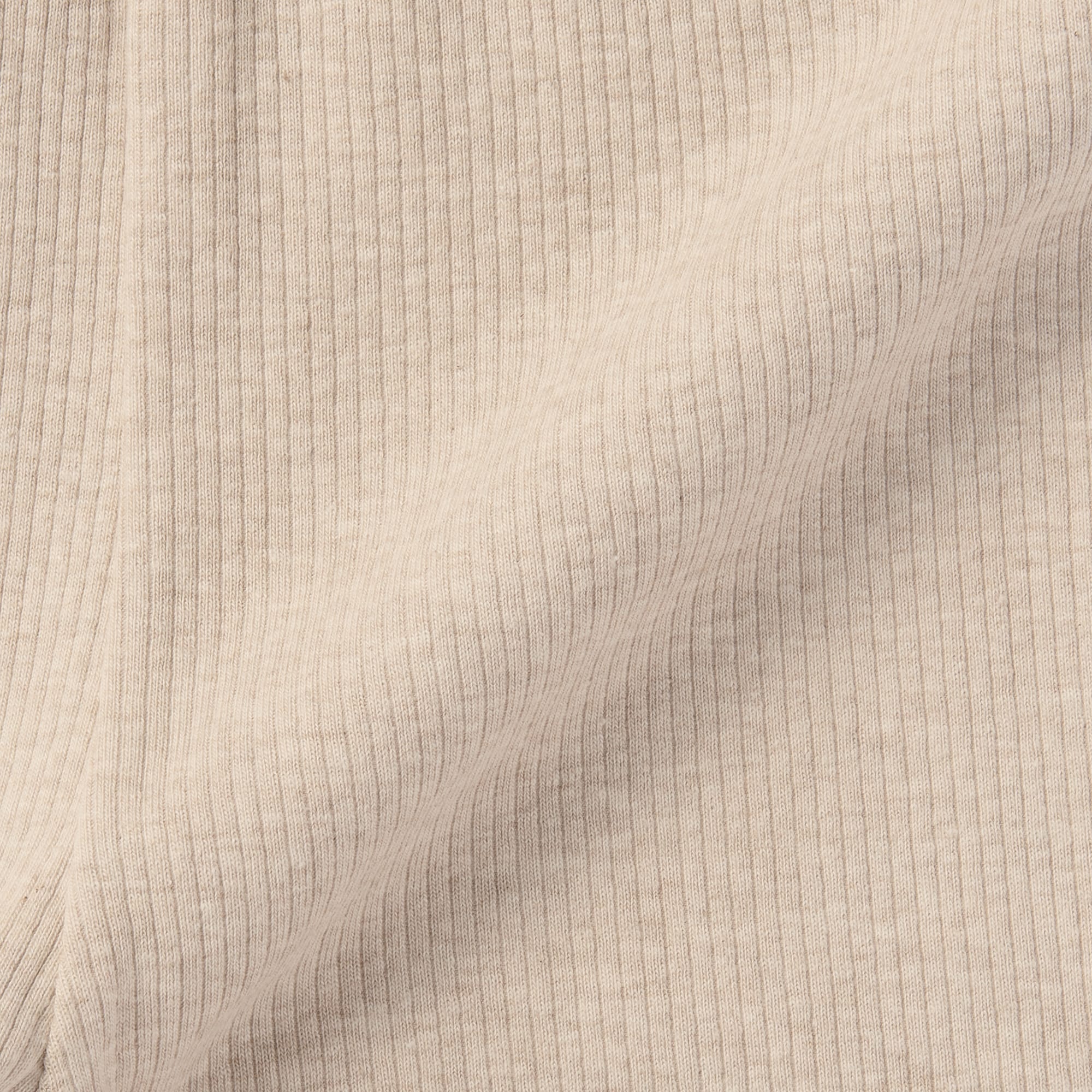 ベビー　おなかすっぽりストレッチ十分丈リブレギンス