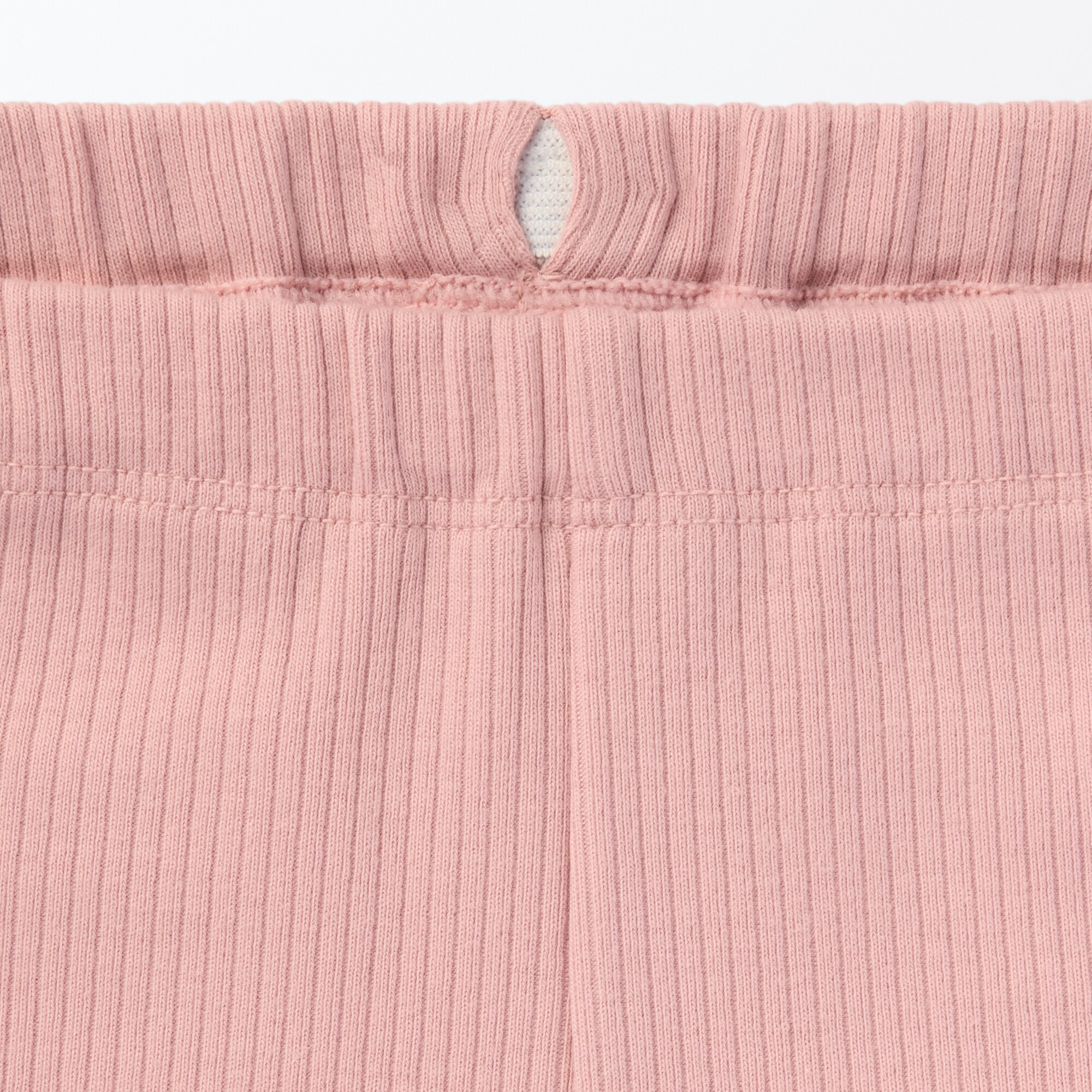 ベビー　おなかすっぽりストレッチ十分丈リブレギンス