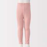 ベビー　おなかすっぽりストレッチ十分丈リブレギンス