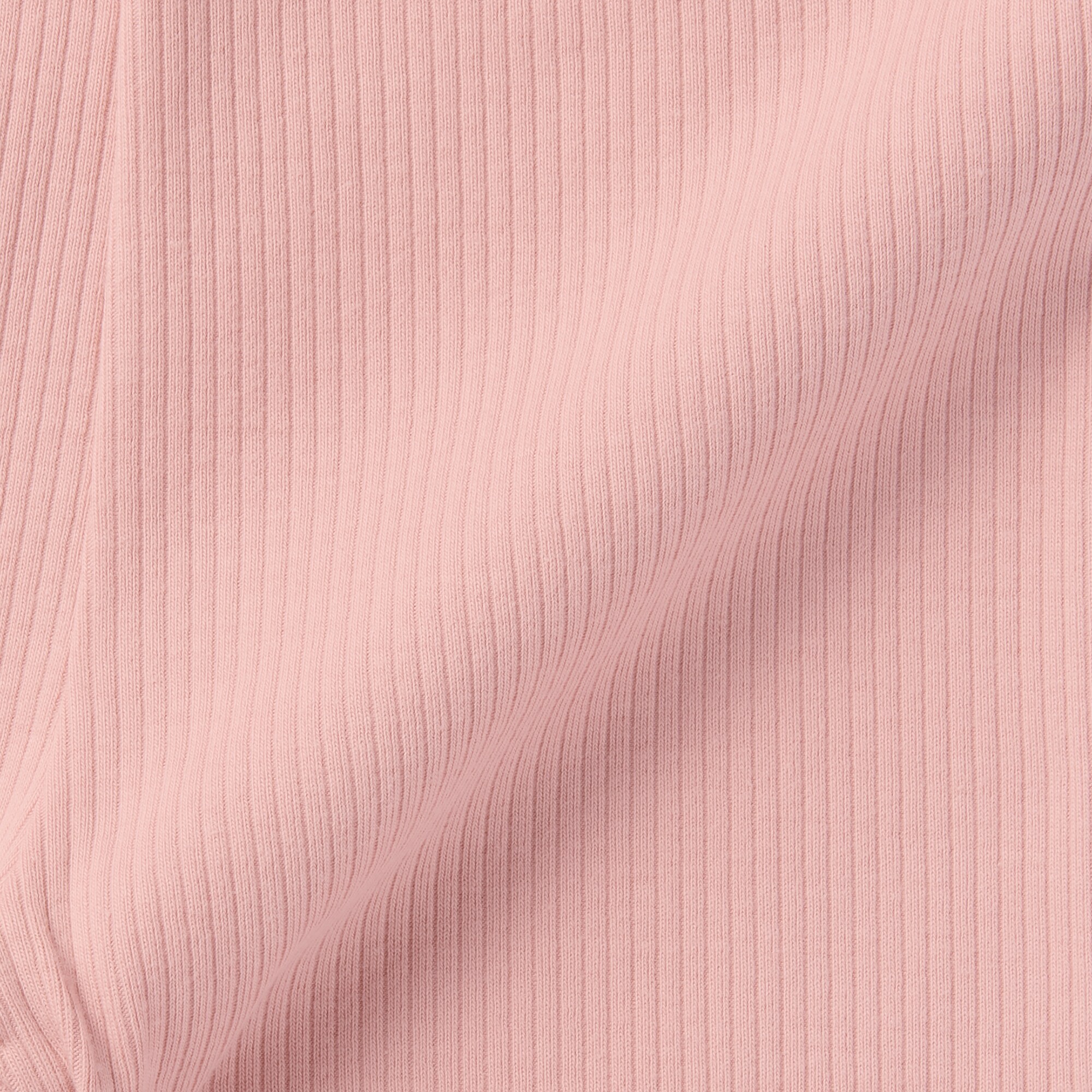 ベビー　おなかすっぽりストレッチ十分丈リブレギンス