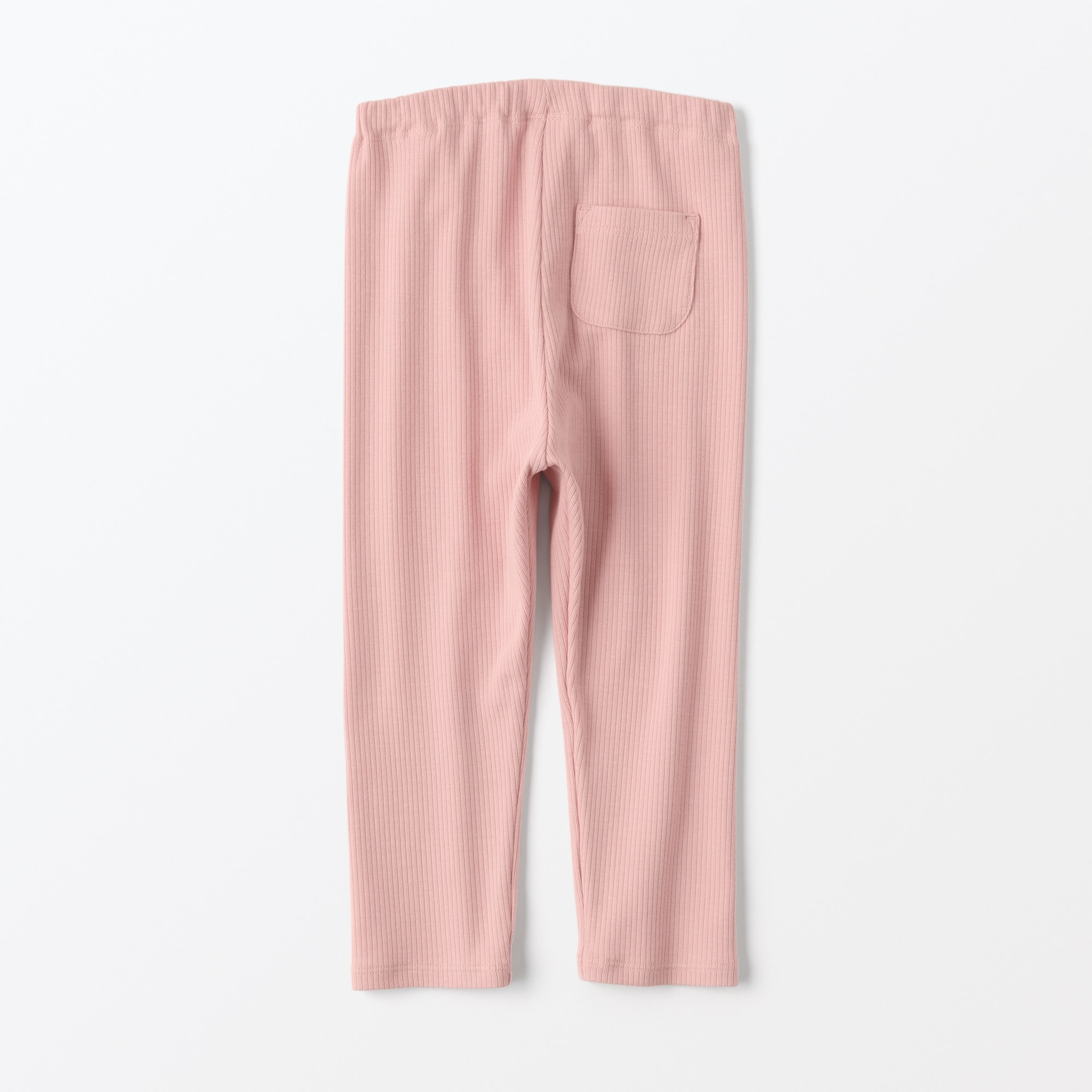 ベビー　おなかすっぽりストレッチ十分丈リブレギンス