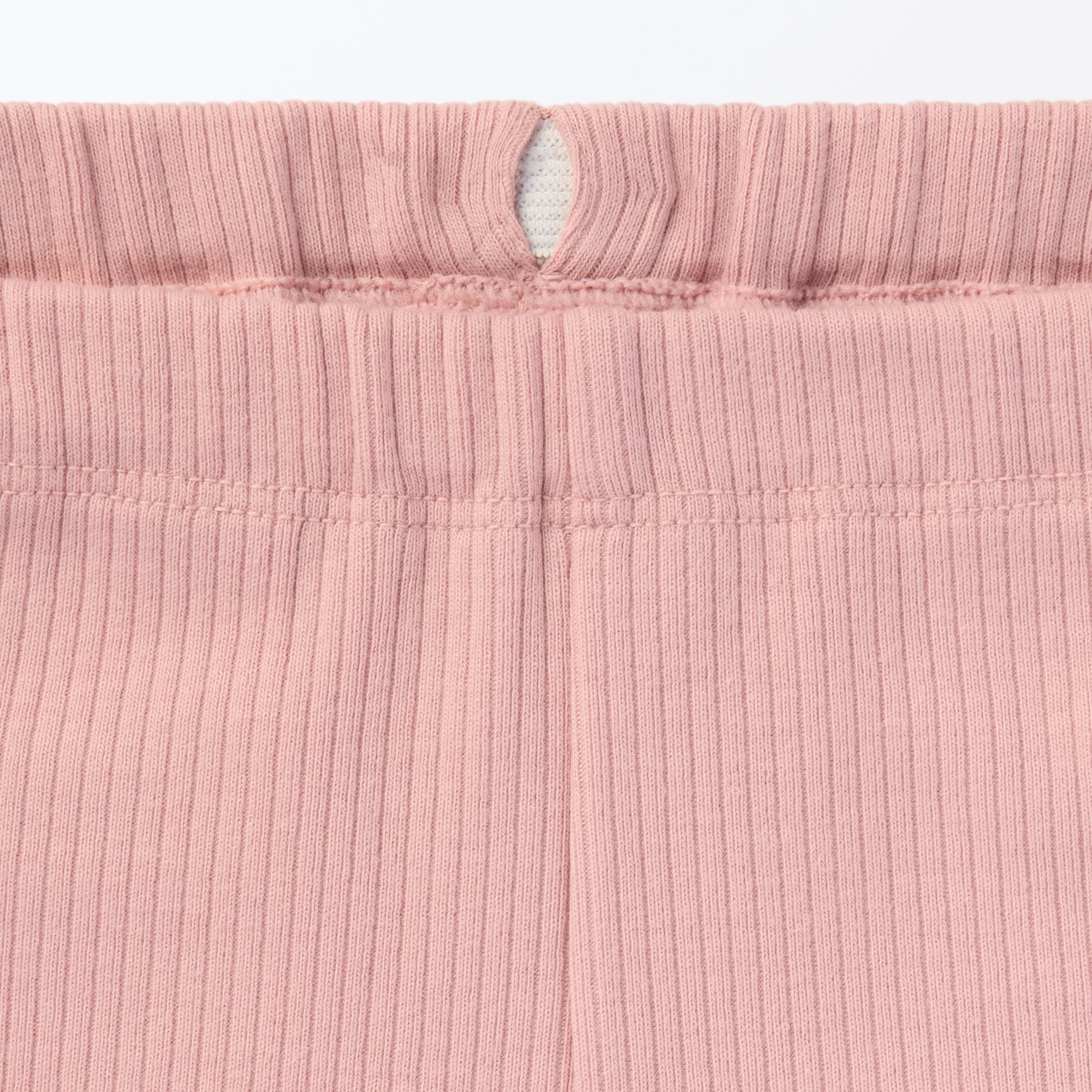 ベビー　おなかすっぽりストレッチ十分丈リブレギンス