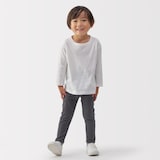 ベビー　おなかすっぽりストレッチ十分丈レギンス