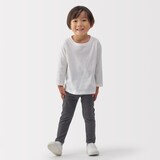 ベビー　おなかすっぽりストレッチ十分丈レギンス