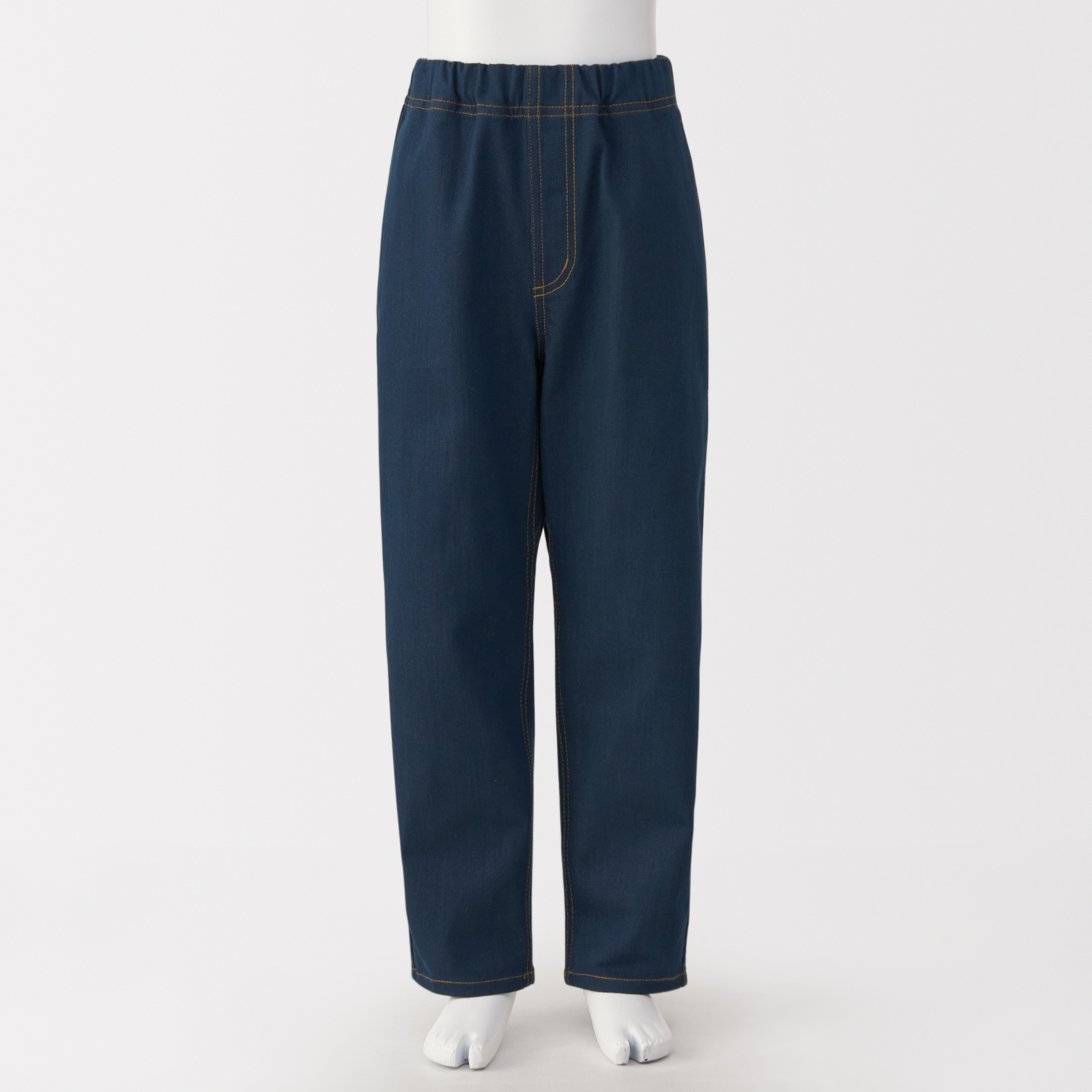 無印良品 キッズ イージーパンツ・130サイズ キッズ ジャージーストレッチツイルレギンスパンツ（その他パンツ