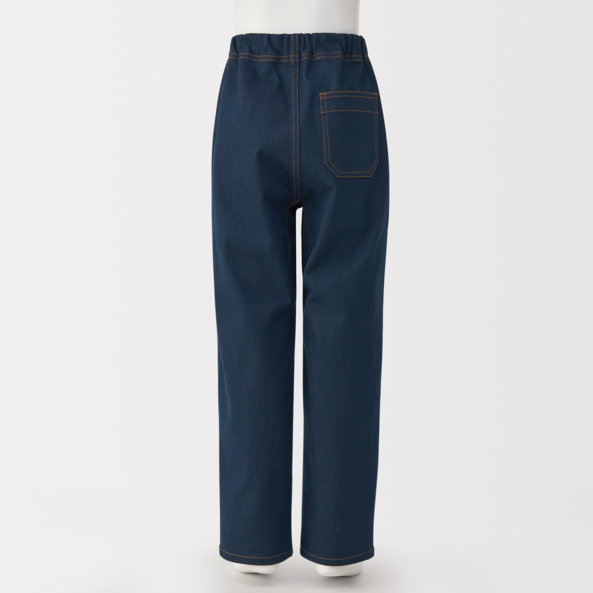 キッズ　ストレッチデニム調ルーズフィットパンツ